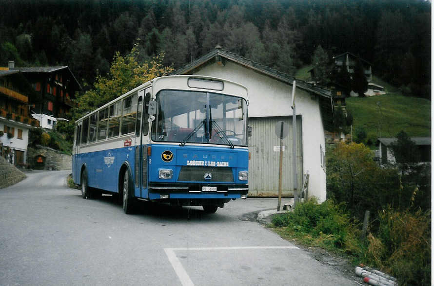 (011'318) - LLB Susten - Nr. 8/VS 38'008 - Saurer/T�scher am 12. Oktober 1994 in Albinen