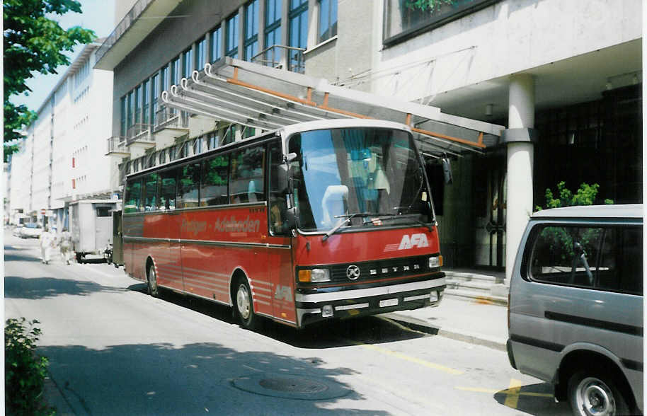 (012'411) - AFA Adelboden - Nr. 23/BE 26'773 - Setra am 25. Mai 1995 in Z�rich, Kongresshaus