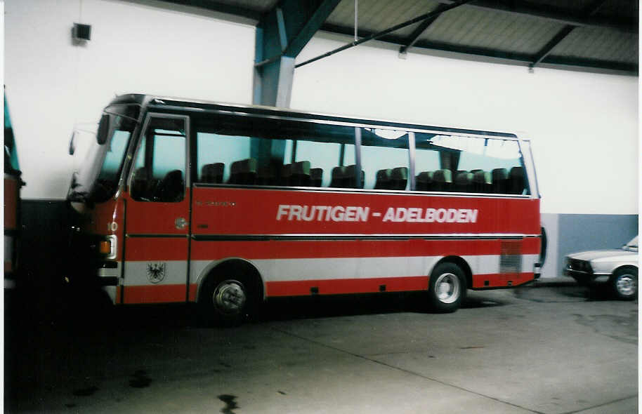 (014'019) - AFA Adelboden - Nr. 10/BE 26'774 - Setra (ex Fr�hlich, Z�rich) am 25. Mai 1996 im Autobahnhof Adelboden