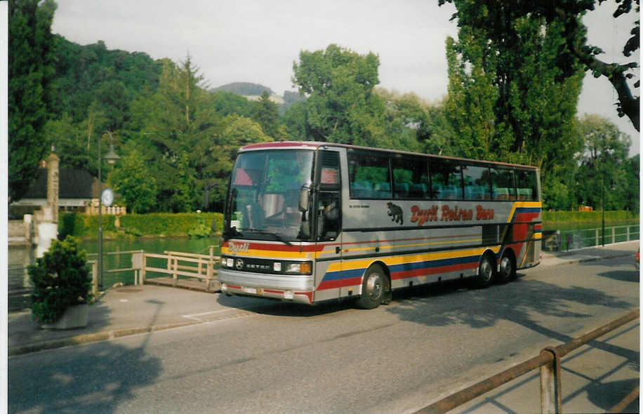 (014'216) - Dysli, Bern - Nr. 20/BE 74'908 - Setra am 28. Juni 1996 bei der Schiffl�ndte Thun