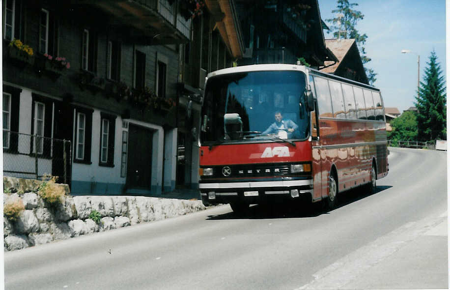 (014'415) - AFA Adelboden - Nr. 23/BE 26'773 - Setra am 14. Juli 1996 in Adelboden, M�hleport