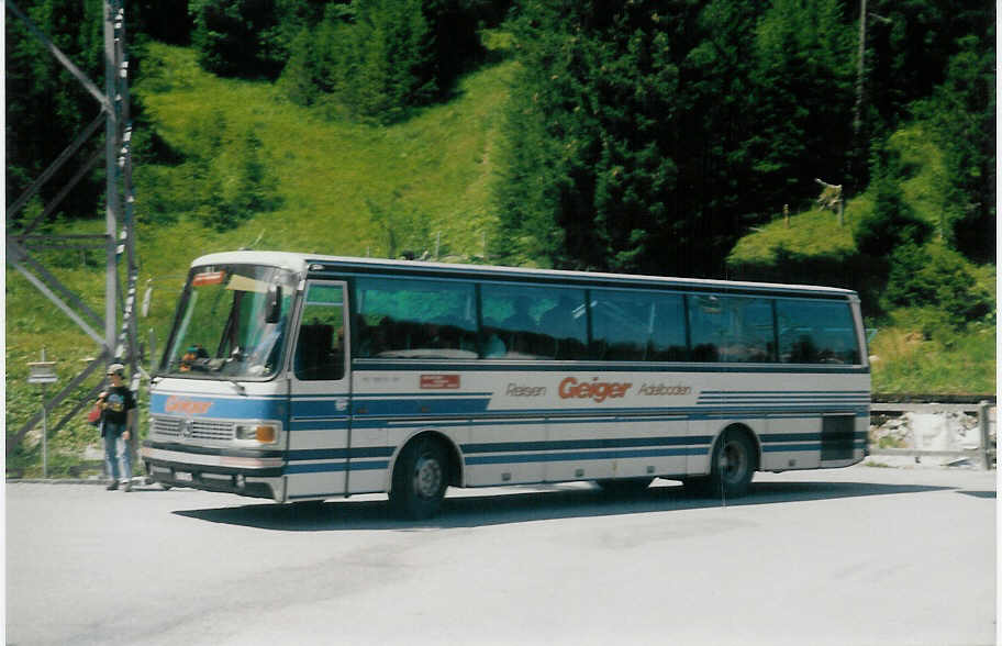 (014'627) - Geiger, Adelboden - Nr. 5/BE 27'928 - Setra am 4. August 1996 in Adelboden, Bergl�ger