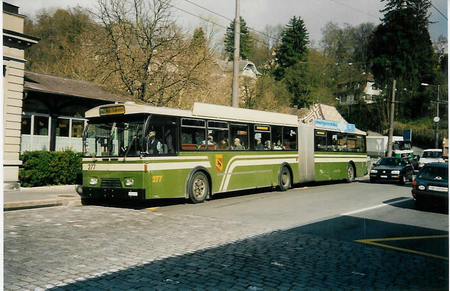 (016'606) - SVB Bern - Nr. 277/BE 339'277 - FBW/Hess-R&J am 24. M�rz 1997 in Bern, B�rengraben