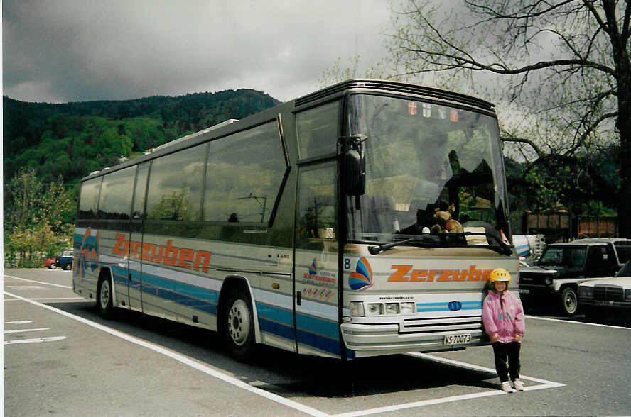 (016'920) - Zerzuben, Visp-Eyholz - Nr. 8/VS 70'073 - Dr�gm�ller am 30. April 1997 in Thun, Seestrasse