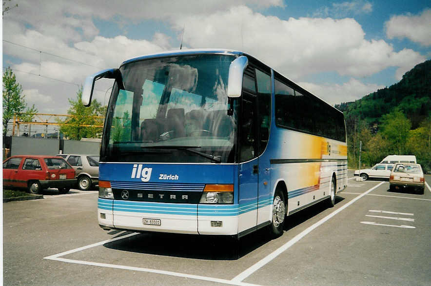 (016'921) - Ilg, Z�rich - ZH 83'101 - Setra am 1. Mai 1997 in Thun, Seestrasse