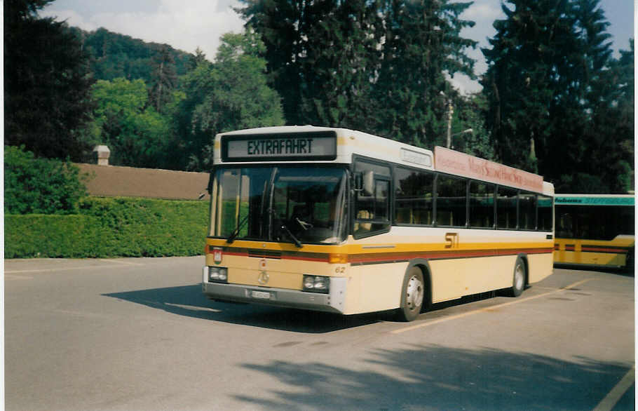 (018'708) - STI Thun - Nr. 62/BE 452'462 - Mercedes/R&J am 23. August 1997 bei der Schiffl�ndte Thun