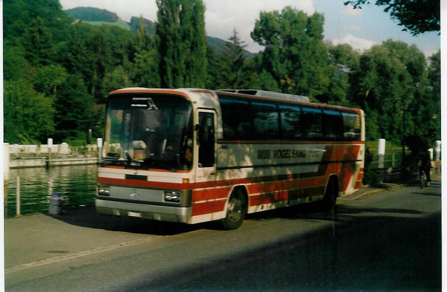 (019'131) - Vogelsang, Vogelsang - Nr. 5/AG 27'270 - Mercedes am 5. September 1997 bei der Schiffl�ndte Thun