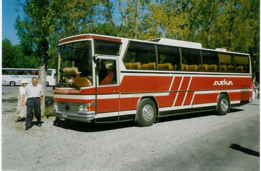 (019'313) - Aus der Schweiz: ASKA Aeschi - Nr. 11/BE 91'535 - Dr�gm�ller (ex Moser, Flaach) am 8. September 1997 auf der Insel Mainau