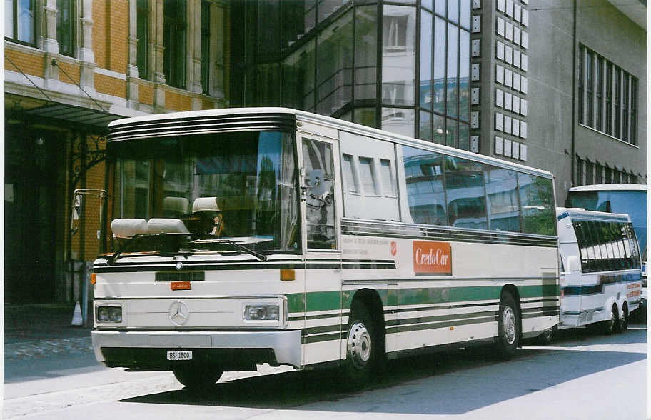 (022'819) - Heilsarmee, Basel - BS 1800 - Mercedes am 21. Mai 1998 in Z�rich, Kongresshaus