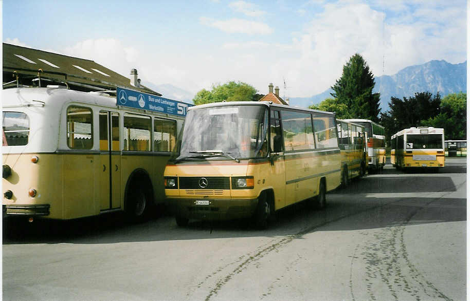 (023'004) - STI Thun - Nr. 41/BE 443'241 - Mercedes/Auw�rter am 26. Mai 1998 in Thun, Garage