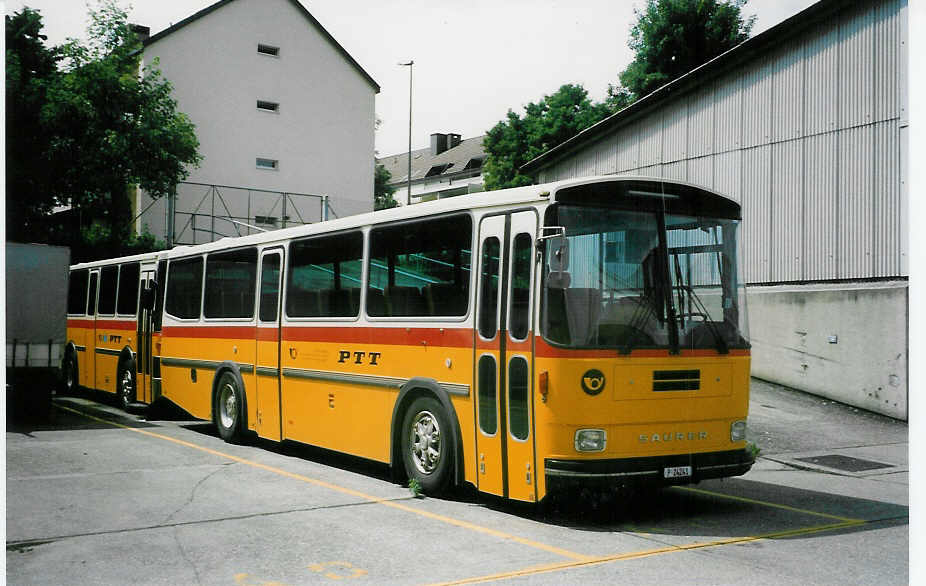 (023'119) - PTT-Regie - P 24'241 - Saurer/T�scher am 3. Juni 1998 in Bern, Automobilwerkst�tte