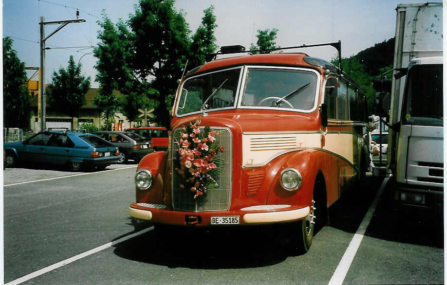 (023'202) - W�thrich, Ursenbach - BE 35'185 - Mercedes/R&J (ex Gunzinger, Welschenrohr) am 5. Juni 1998 in Thun, Seestrasse