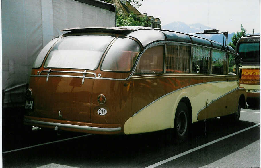 (023'203) - W�thrich, Ursenbach - BE 35'185 - Mercedes/R&J (ex Gunzinger, Welschenrohr) am 5. Juni 1998 in Thun, Seestrasse