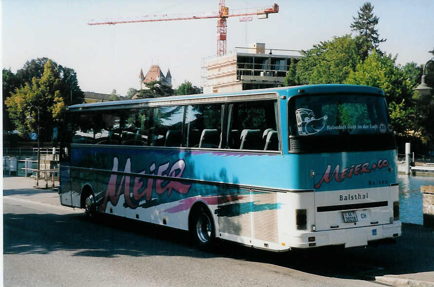 (025'135) - Meier, Balsthal - SO 20'218 - Setra am 9. August 1998 bei der Schiffl�ndte Thun