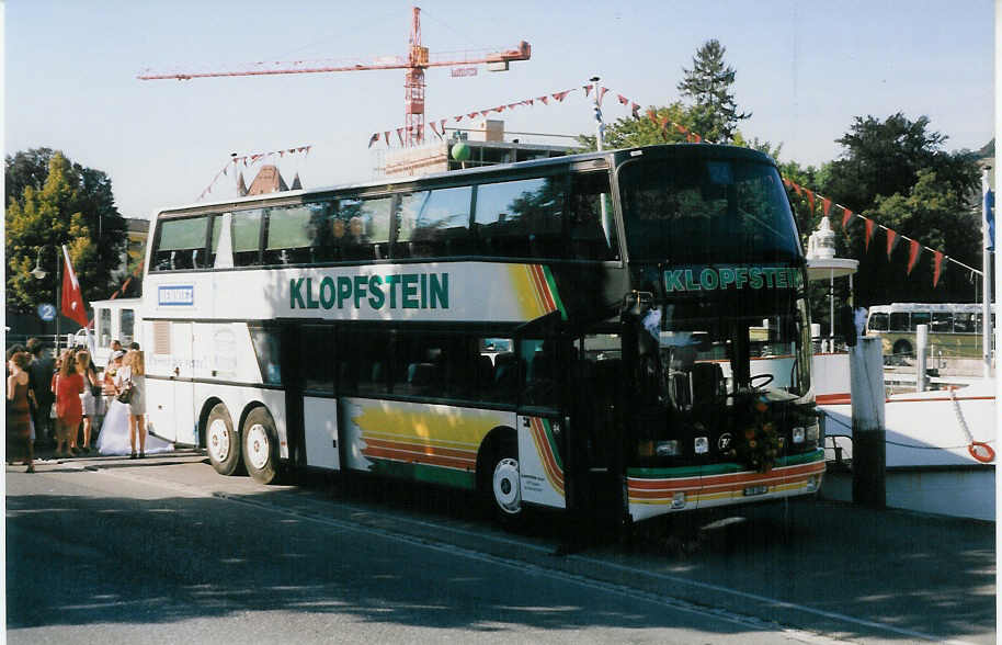 (025'604) - Klopfstein, Laupen - Nr. 24/FR 522 - Setra am 15. August 1998 bei der Schiffl�ndte Thun