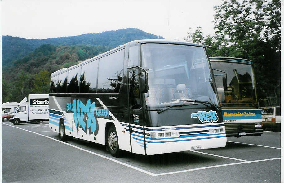 (025'930) - Hess E., Luzern - LU 15'603 - Dr�gm�ller am 4. September 1998 in Thun, Seestrasse