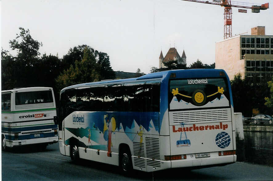 (026'208) - Jaggi, Kippel - Nr. 51/VS 46'758 - Mercedes am 20. September 1998 bei der Schiffl�ndte Thun