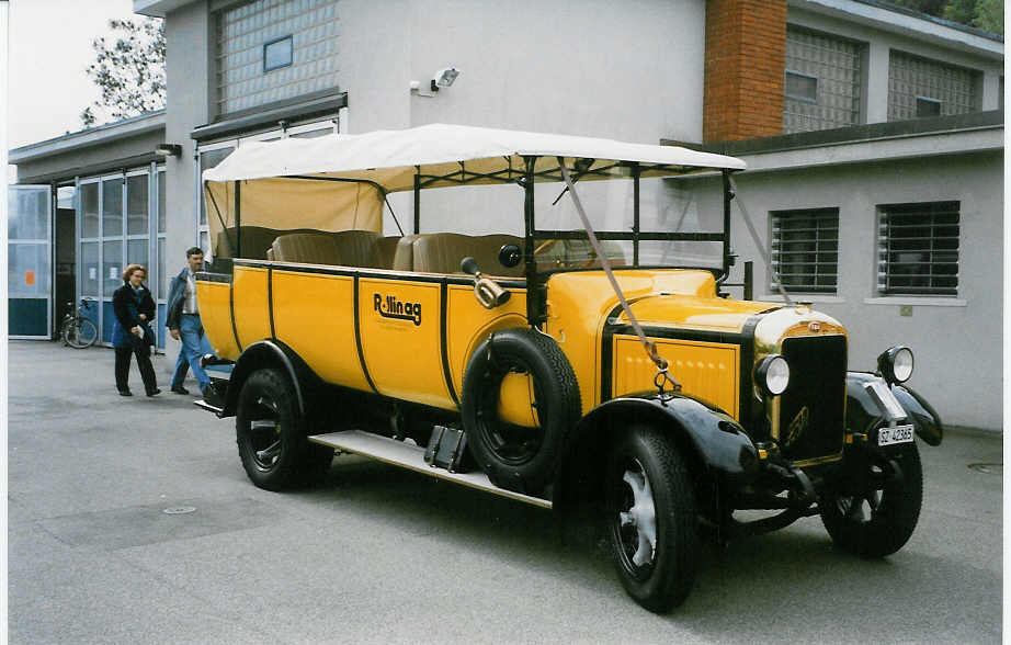 (026'520) - R�llin, Hirzel - SZ 42'365 - FBW/Seitz-Hess (ex P 2881/1529) am 3. Oktober 1998 in R�ti, Sonnenplatz