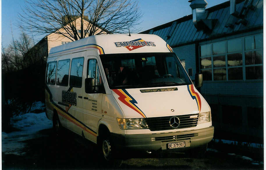 (028'431) - Berner+Wanzenried, Bern - Nr. 7/BE 379'907 - Mercedes am 29. Dezember 1998 in Bern, Automobilwerkst�tte PTT