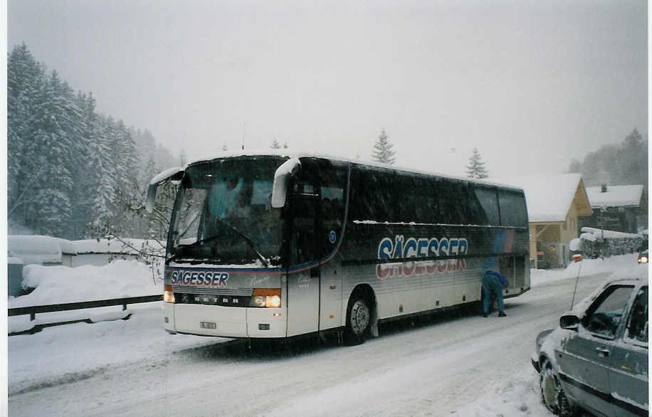 (029'233) - S�gesser, Wintersingen - Nr. 6/BL 6572 - Setra am 6. Februar 1999 in Adelboden, Margeli