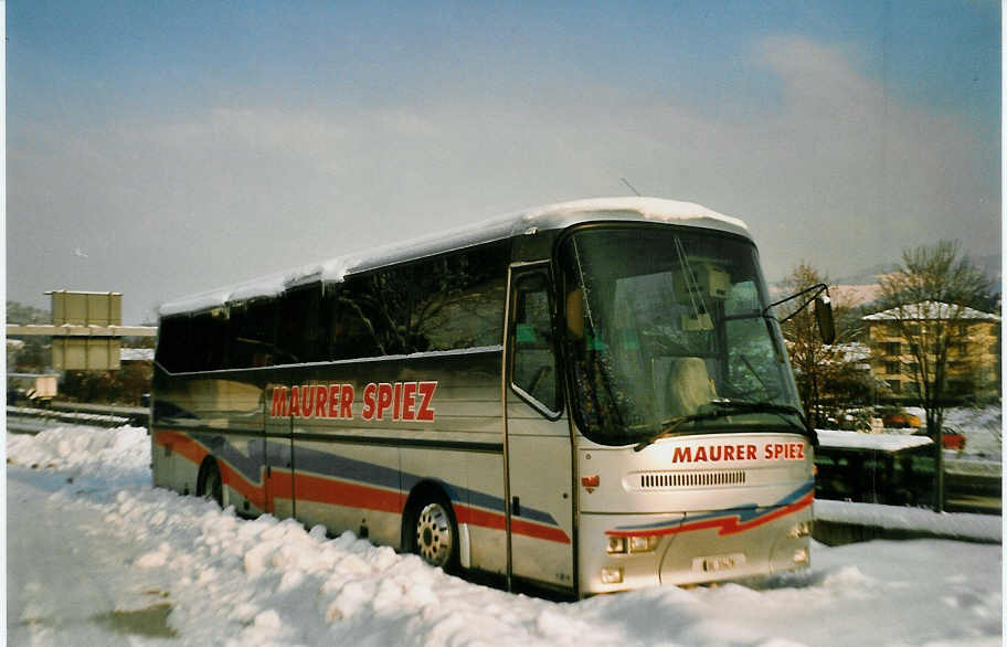 (029'319) - Maurer, Spiez - BE 55'479 - Bova am 13. Februar 1999 in Spiez, Restaurant B�ren
