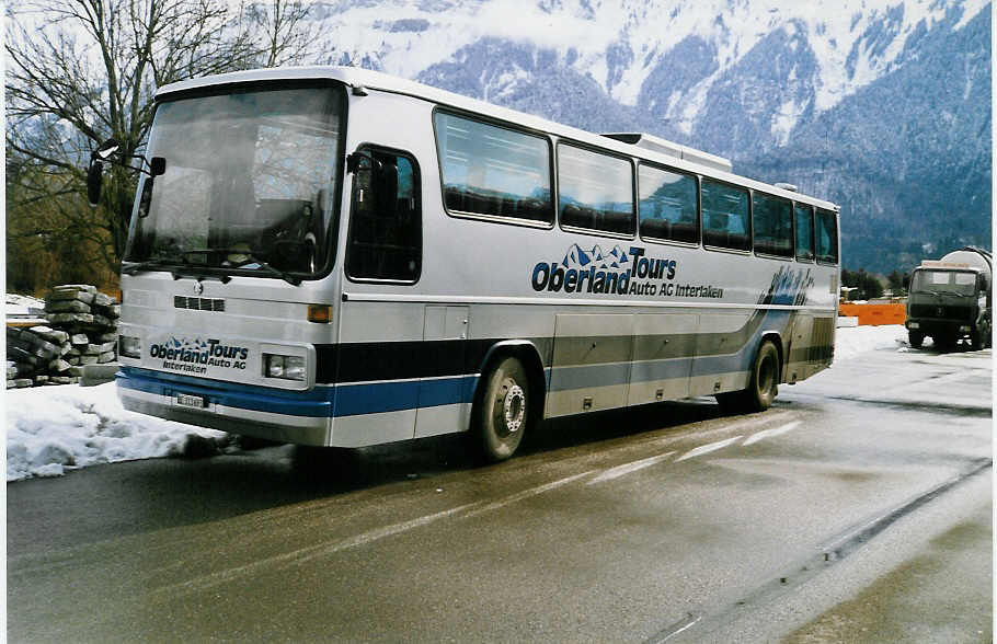 (029'919) - AAGI Interlaken - Nr. 21/BE 313'693 - Mercedes am 6. M�rz 1999 in Interlaken, Werkhof