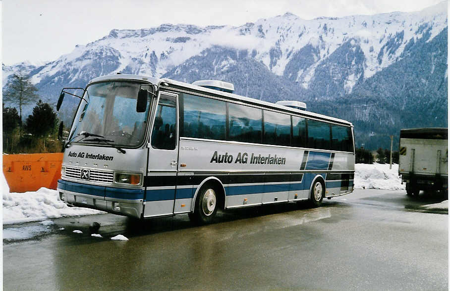 (029'920) - AAGI Interlaken - Nr. 17 - Setra am 6. M�rz 1999 in Interlaken, Werkhof