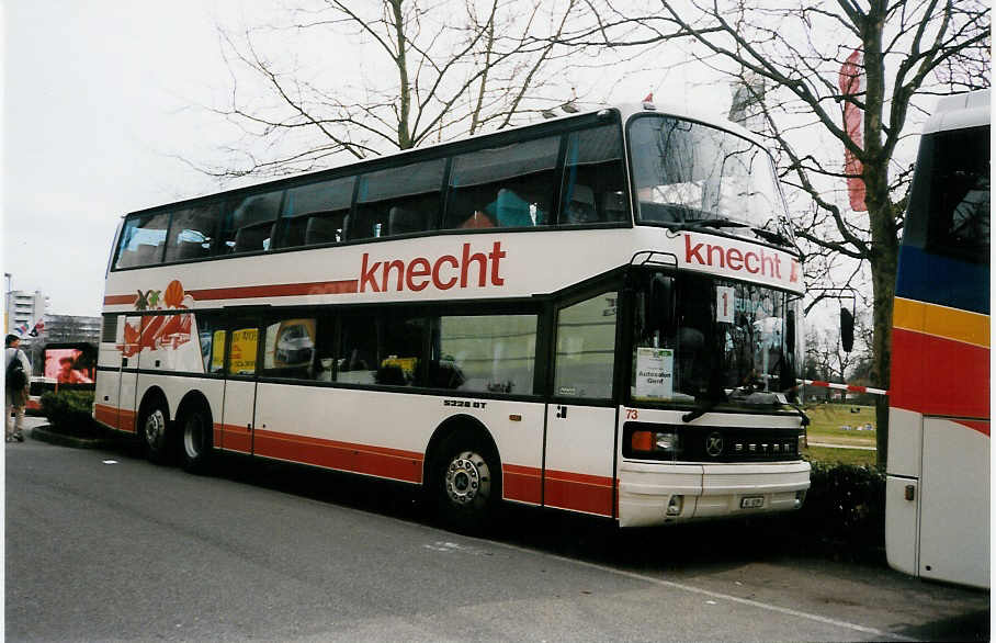 (030'331) - Knecht, Windisch - Nr. 73/AG 8289 - Setra am 21. M�rz 1999 in Gen�ve, Palexpo
