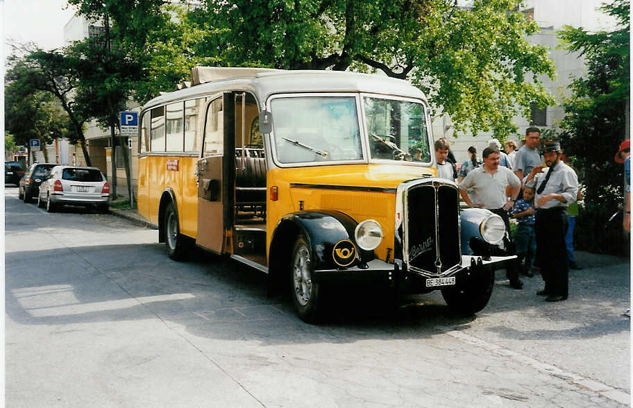 (032'112) - Museum f�r Kommunikation, Bern - BE 384'448 - Berna/Hess (ex P 22'026; ex P 1655) am 13. Juni 1999 in Bern, Museum f�r Kommunikation