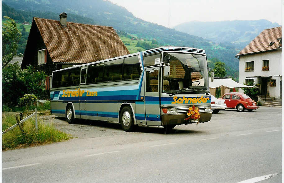 (032'628) - Schneider, Zizers - GR 54'636 - Dr�gm�ller am 26. Juni 1999 in Flums, Gasthaus Halbmil
