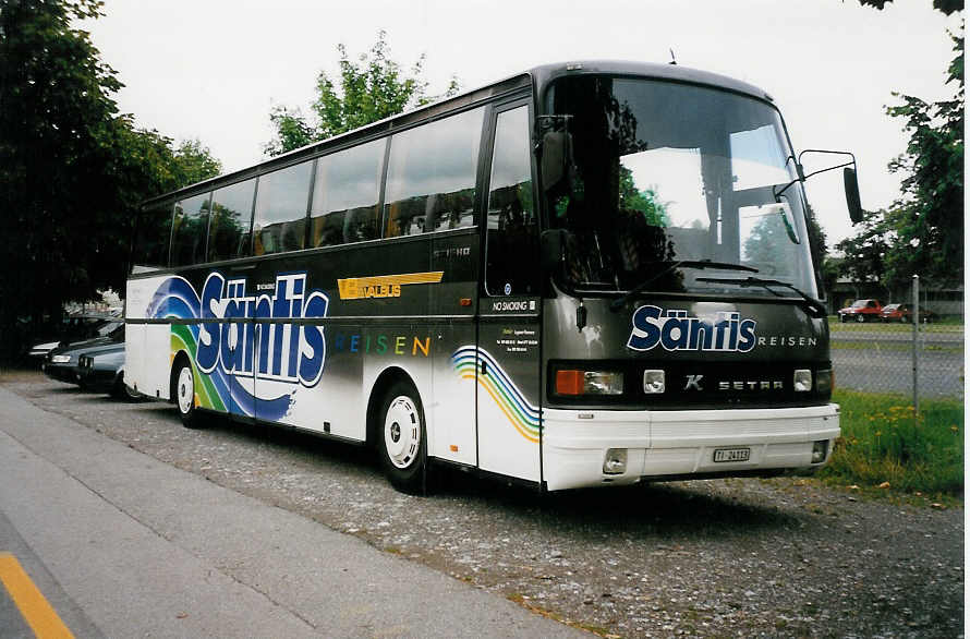 (033'018) - Sch�r, Lugano - TI 24'113 - Setra (ex S�ntis-Reisen) am 28. Juni 1999 in Thun, Allmend