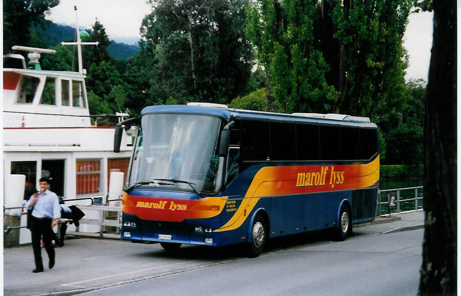 (035'304) - Marolf, Lyss - BE 306'586 - Bova am 15. August 1999 bei der Schiffl�ndte Thun