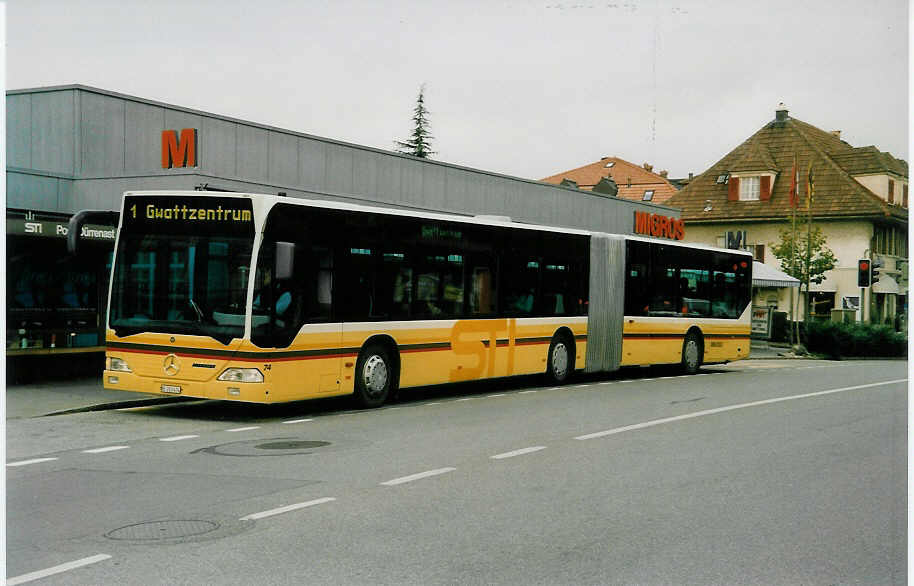 (037'705) - STI Thun - Nr. 74/BE 263'474 - Mercedes am 5. November 1999 in Thun, Post D�rrenast