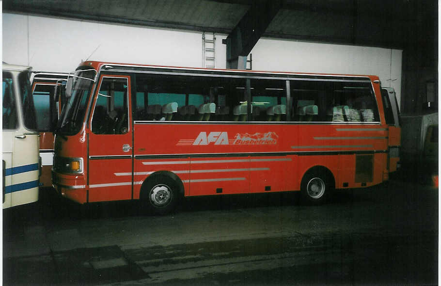 (037'708) - AFA Adelboden - Nr. 10/BE 26'774 - Setra (ex Fr�hlich, Z�rich) am 6. November 1999 im Autobahnhof Adelboden