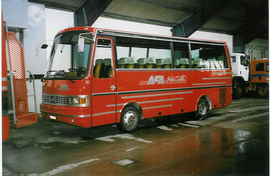 (038'232) - AFA Adelboden - Nr. 10/BE 26'774 - Setra (ex Fr�hlich, Z�rich) am 31. Dezember 1999 im Autobahnhof Adelboden