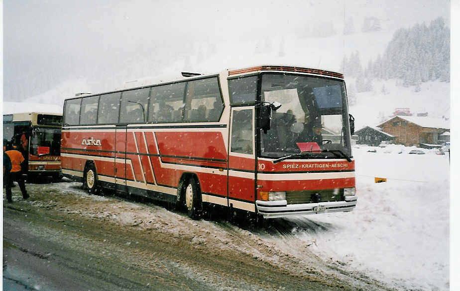 (039'222) - ASKA Aeschi - Nr. 10/BE 26'721 - Dr�gm�ller am 20. Februar 2000 in Adelboden, Kreuzweg