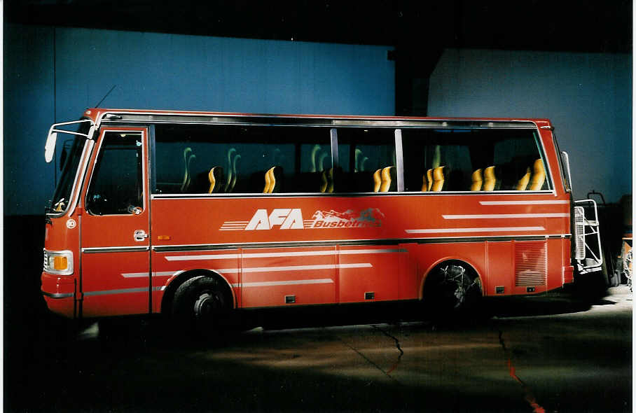 (039'414) - AFA Adelboden - Nr. 10/BE 26'774 - Setra (ex Fr�hlich, Z�rich am 27. Februar 2000 im Autobahnhof Adelboden