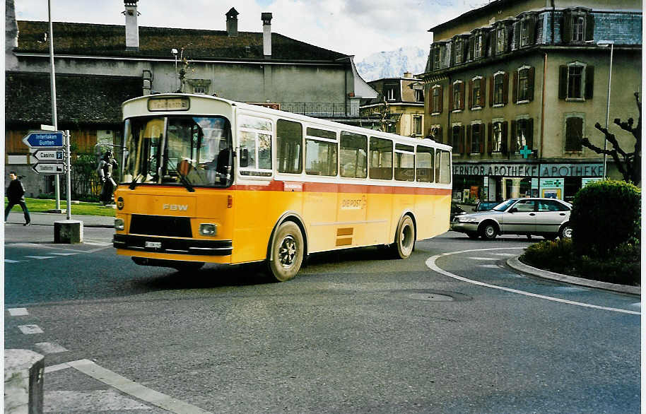 (040'219) - Burri, Teuffenthal - BE 336'192 - FBW/R&J am 12. April 2000 in Thun, Berntor
