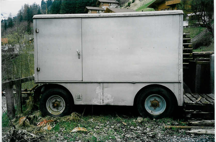 (040'419) - ex AFA Adelboden - Nr. 12 - Gangloff Gep�ckanh�nger am 24. April 2000 in Adelboden, Margeli