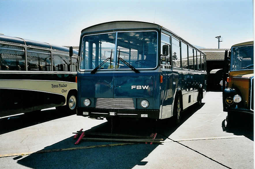 (041'023) - VZO Gr�ningen - Nr. 14 - FBW/T�scher am 18. Juni 2000 in Hinwil, AMP
