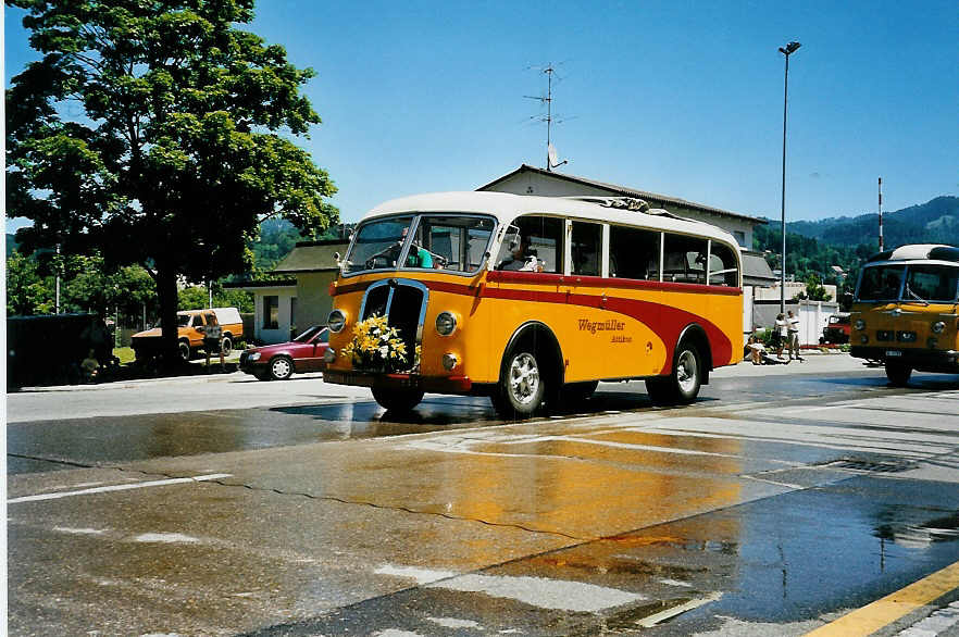 (041'206) - Wegm�ller, Attikon - ZH 7310 - Berna/R&J (ex M+79'501) am 18. Juni 2000 in Hinwil, AMP