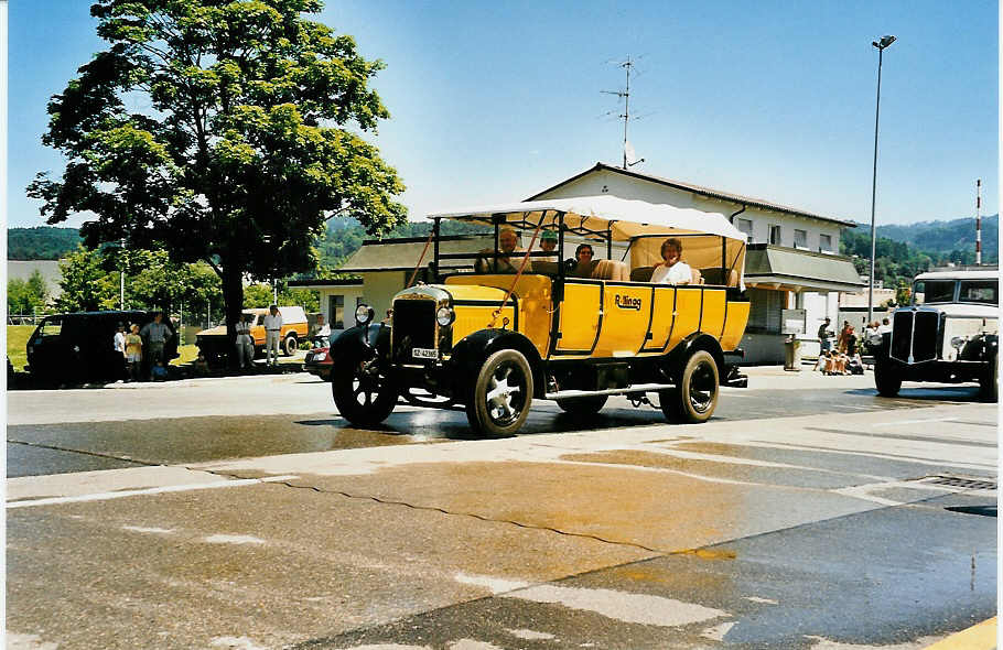 (041'209) - R�llin, Hirzel - SZ 42'365 - FBW/Seitz-Hess (ex P 2881/1529) am 18. Juni 2000 in Hinwil, AMP