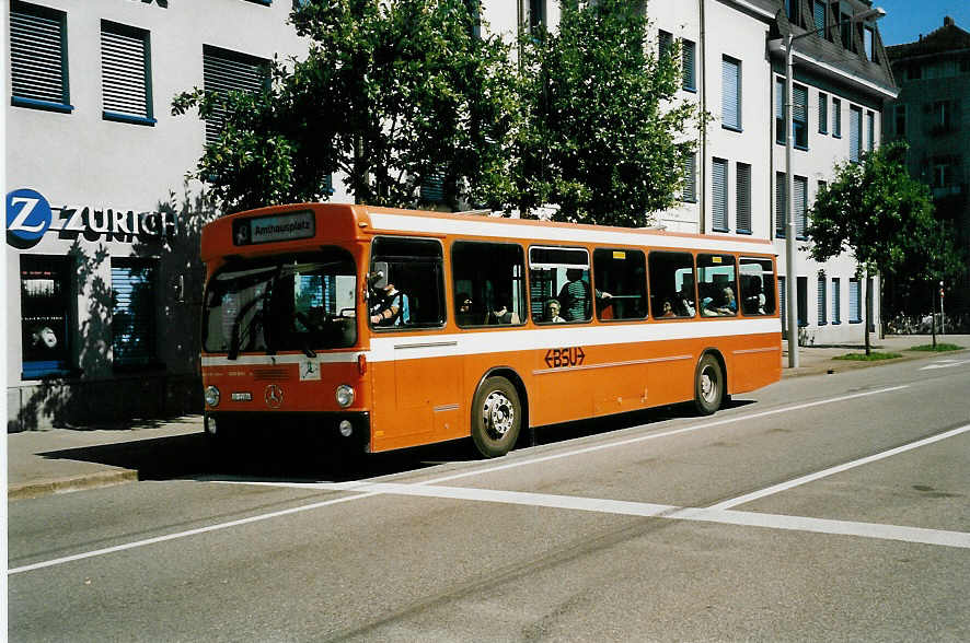 (042'217) - BSU Solothurn - Nr. 43/SO 21'304 - Mercedes/Hess am 20. Juli 2000 in Solothurn, R�tistrasse