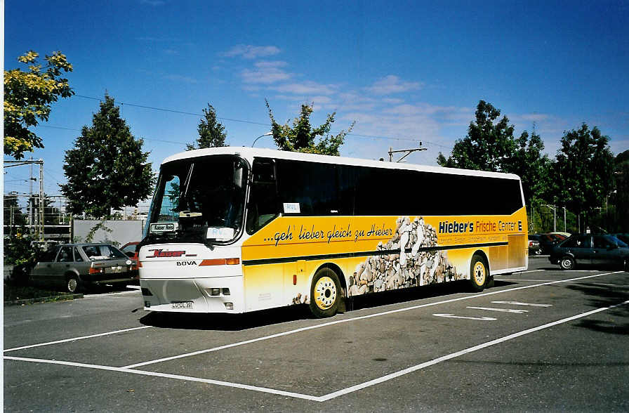 (043'235) - Aus Deutschland: Kaiser, L�rrach - L�-DL 391 - Bova am 22. September 2000 in Thun, Seestrasse