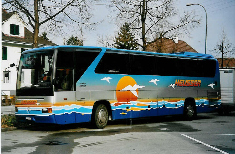 (045'422) - Heusser, Wetzikon - ZH 78'255 - Mercedes am 24. M�rz 2001 in Thun, Grabengut