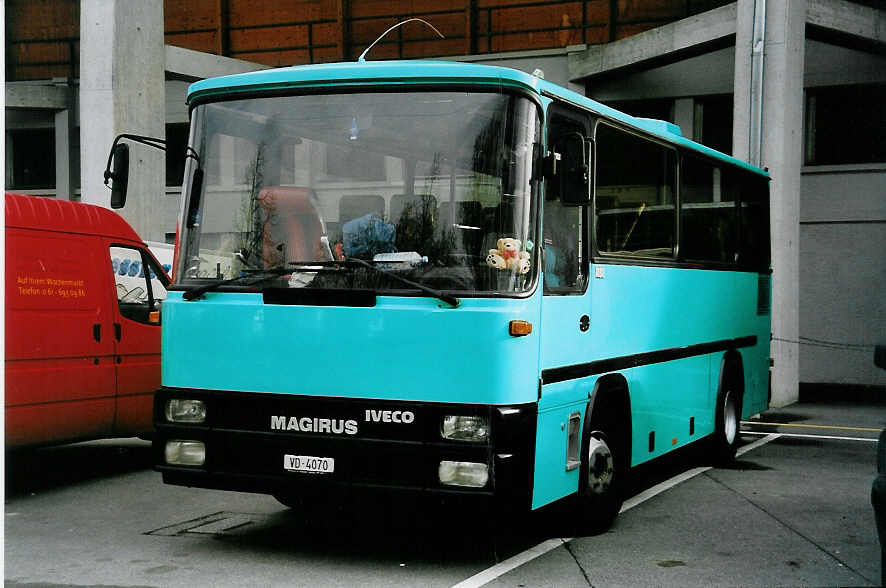 (045'423) - Kokollari, Bex - VD 4070 - Magirus/Iveco am 24. M�rz 2001 in Thun, Grabengut