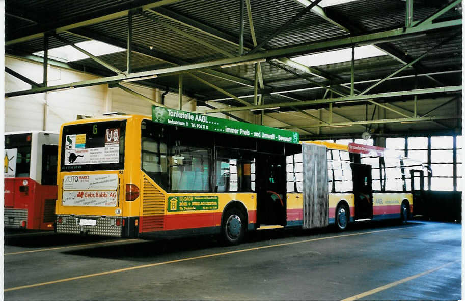 (045'507) - AAGL Liestal - Nr. 93/BL 7343 - Mercedes am 31. M�rz 2001 in Liestal, Garage