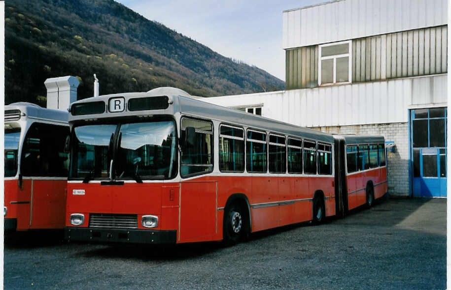 (045'523) - TPG Gen�ve - Nr. 167/GE 96'636 - Volvo/R&J am 31. M�rz 2001 in Biel, BTR