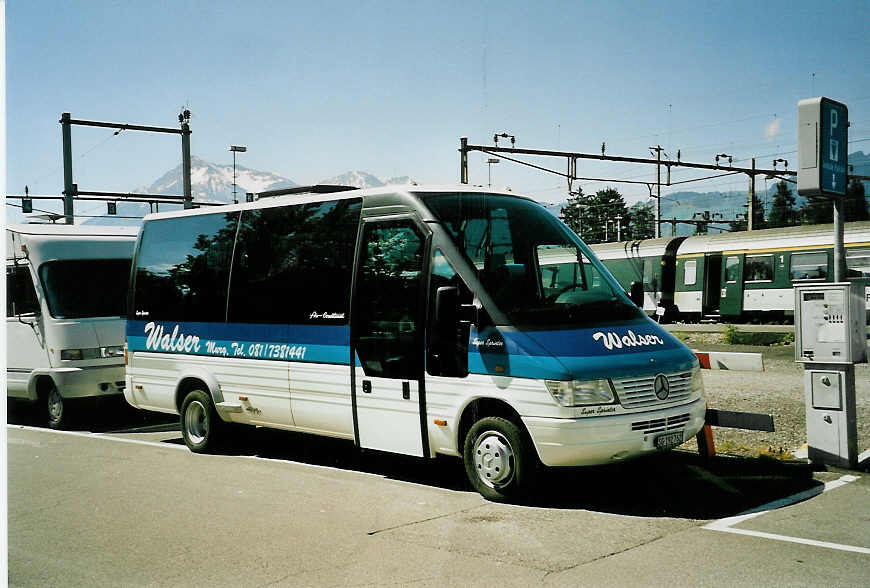 (046'724) - Walser, Murg - SG 192'762 - Mercedes/Auw�rter am 19. Mai 2001 in Thun, CarTerminal
