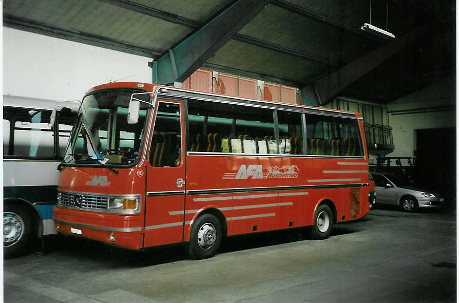 (046'829) - AFA Adelboden - Nr. 10/BE 26'774 - Setra (ex Fr�hlich, Z�rich) am 27. Mai 2001 im Autobahnhof Adelboden